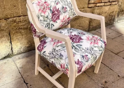 silla restaurada desde otro angulo