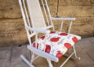 silla tras la restauración