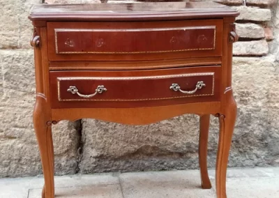 mesilla tras la restauración