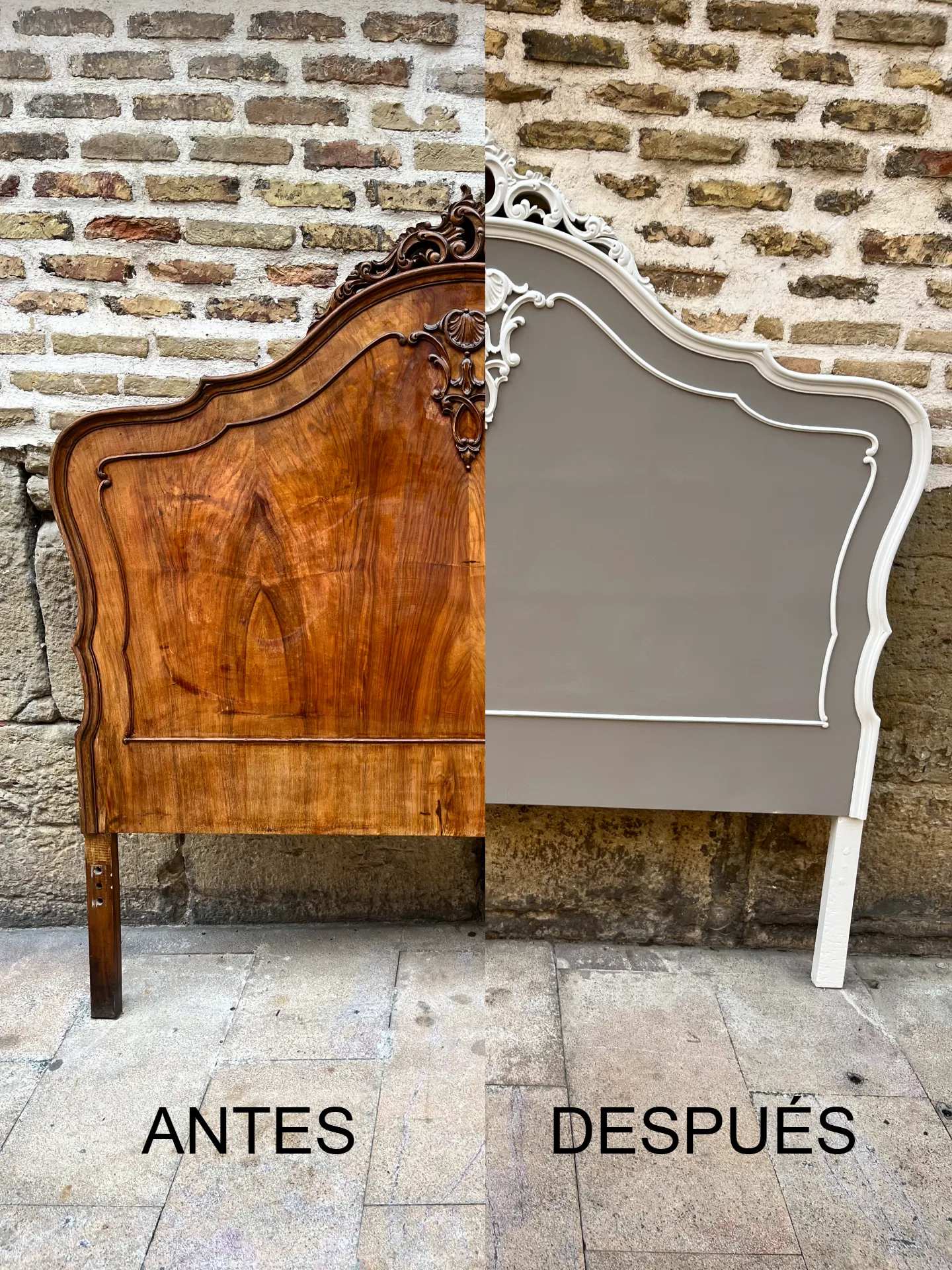 Antes y después de una restauración