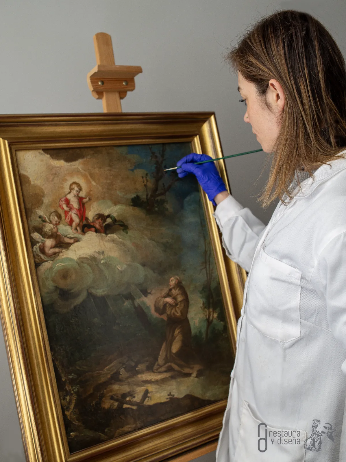 Restauración obra de arte